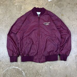 Vintage 80s Bass Pro Shop Satin Jacket